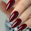 ARTAUG 24PCS Medium White Square Press On Nails