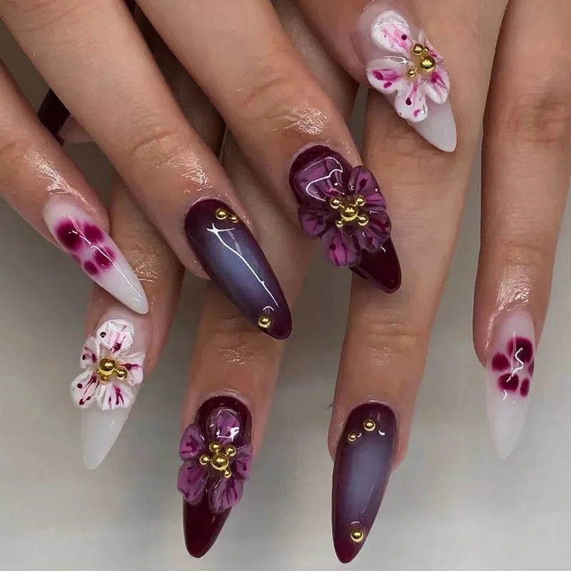 Chic Almond Press-On Nails