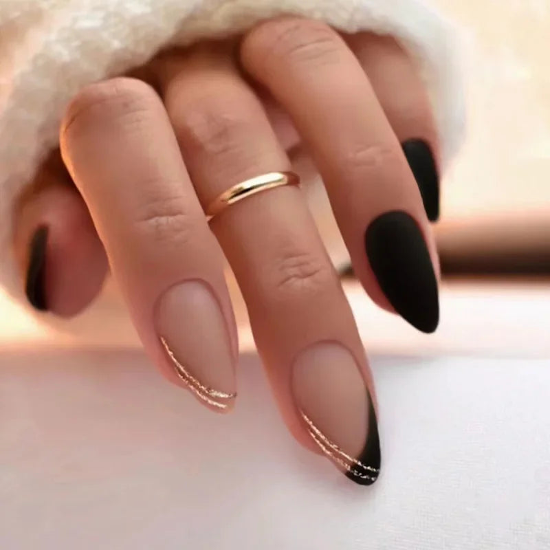 Chic Almond Press-On Nails