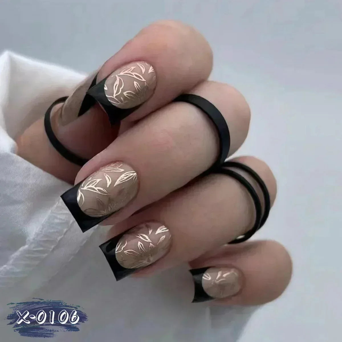 Coffin Press-On Nails