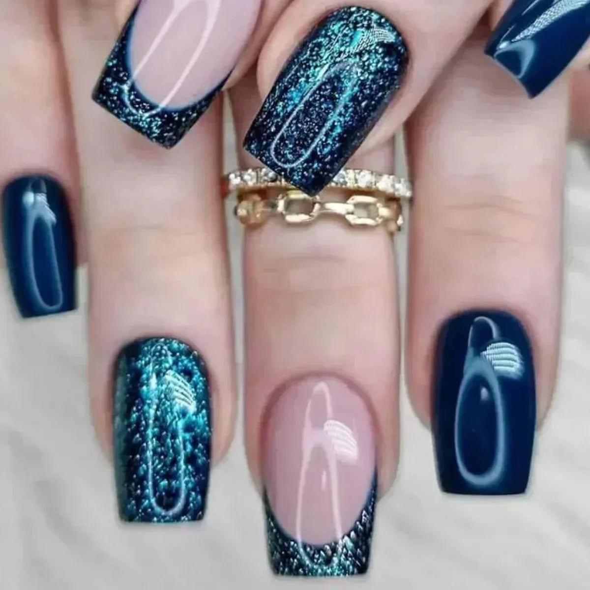 Coffin Press-On Nails