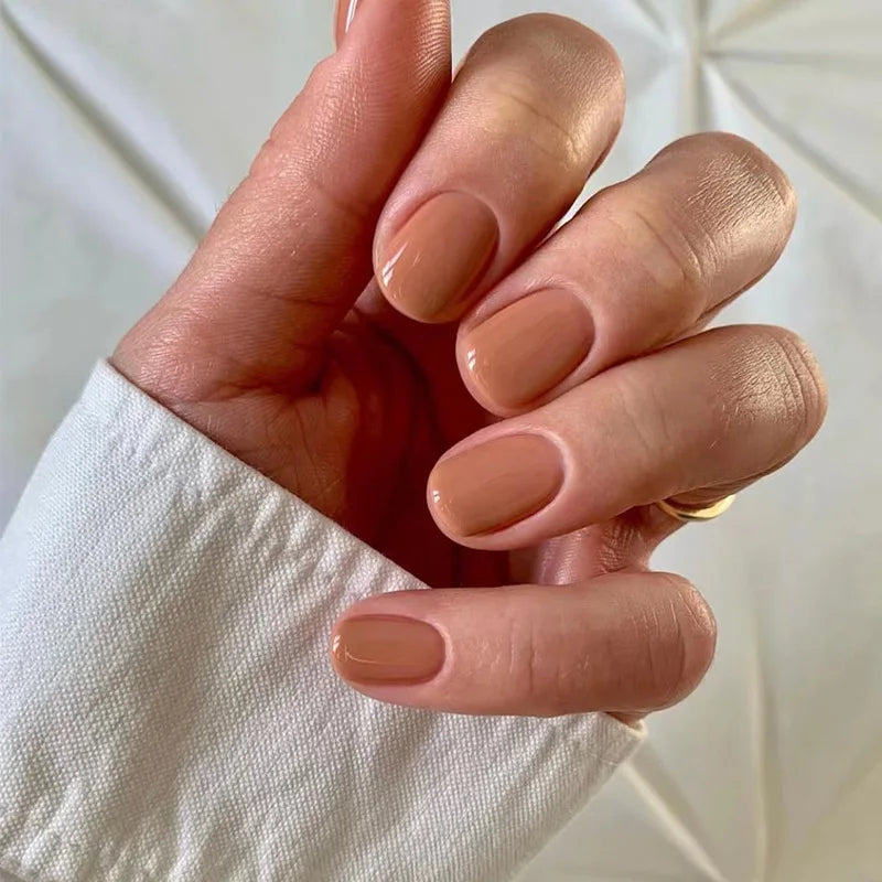 Glossy Acrylic Press On Nails