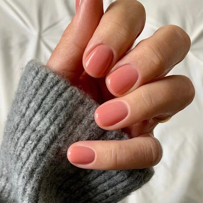 Glossy Acrylic Press On Nails