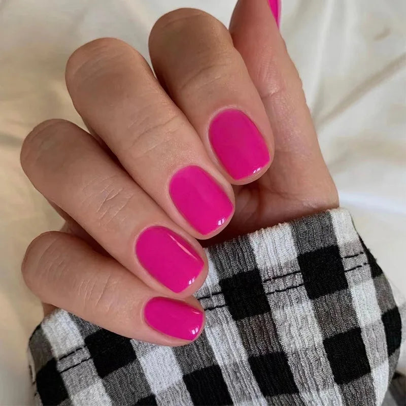 Glossy Acrylic Press On Nails