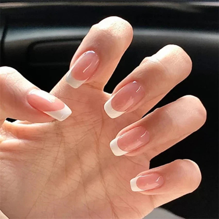 Glossy Acrylic Press On Nails