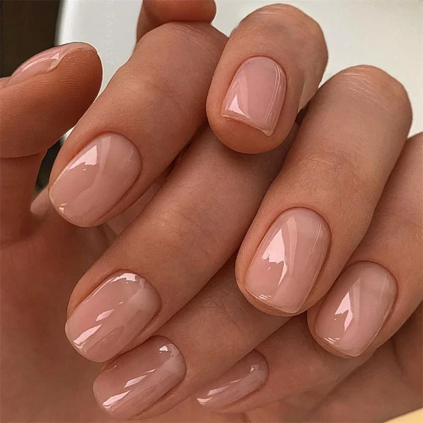 Glossy Acrylic Press On Nails