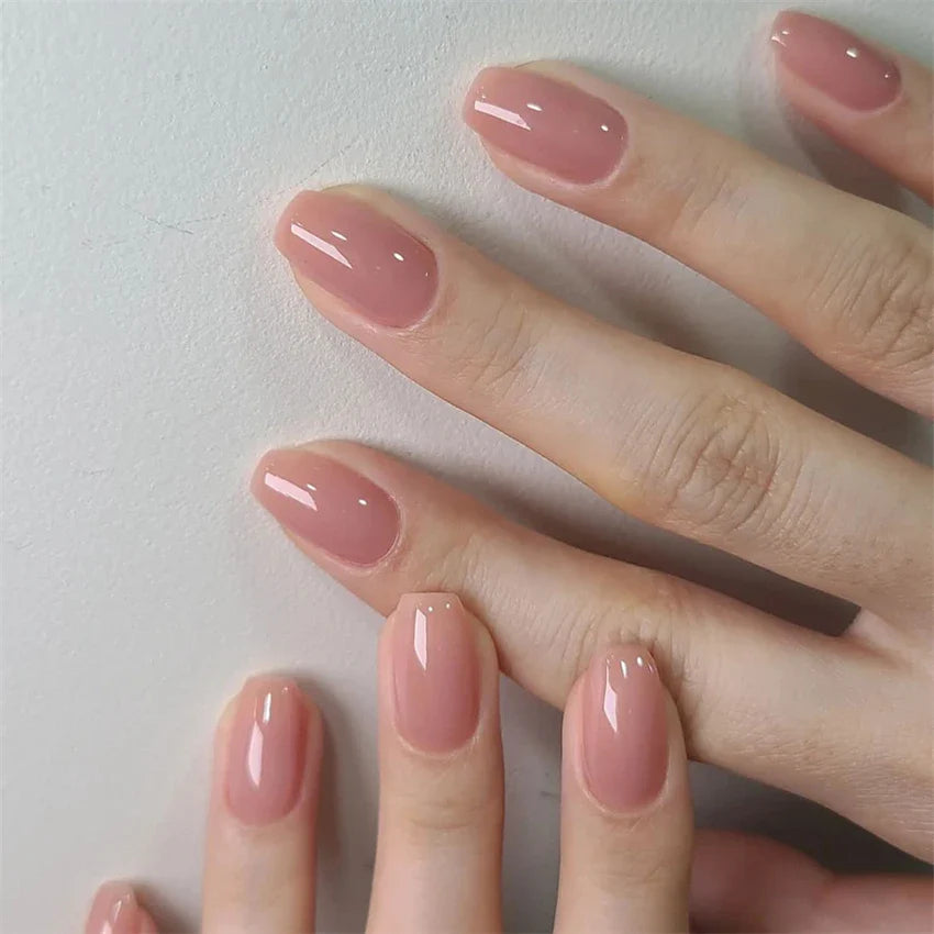 Glossy Acrylic Press On Nails