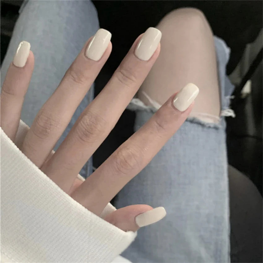 Glossy Acrylic Press On Nails