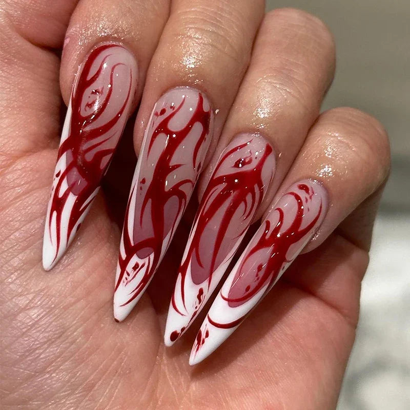 Halloween Inferno Press-On Nails
