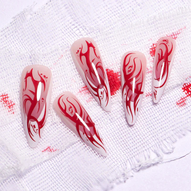 Halloween Inferno Press-On Nails