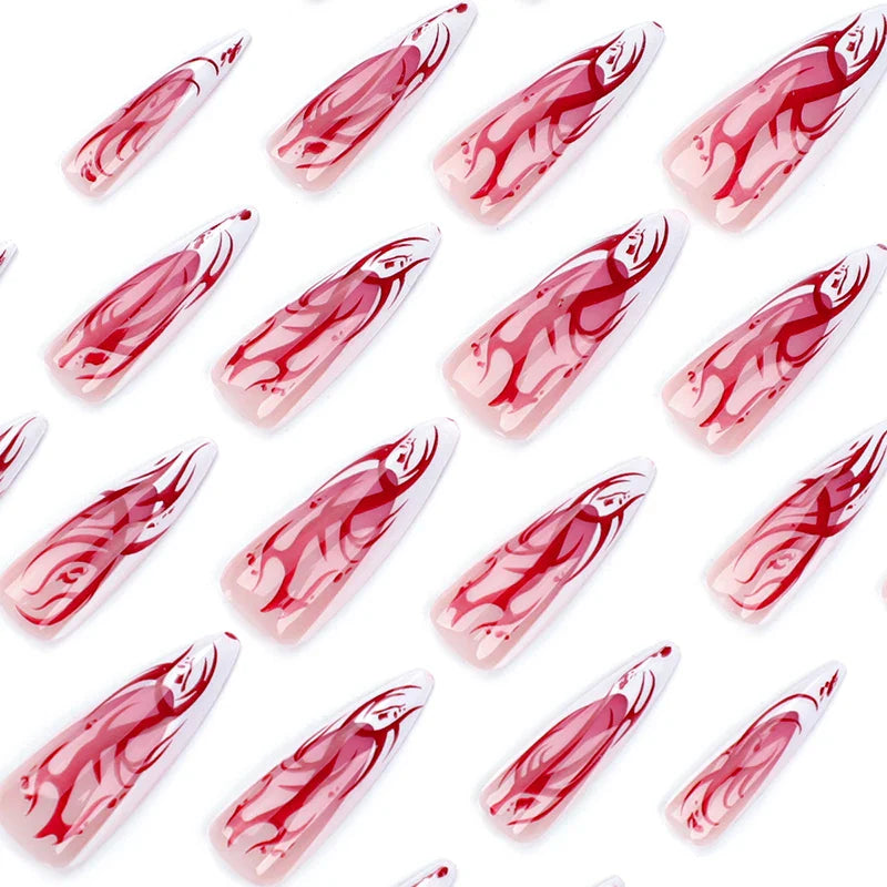 Halloween Inferno Press-On Nails