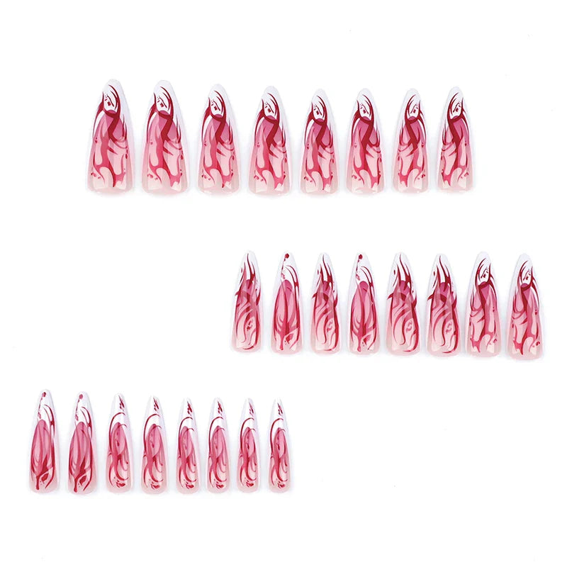 Halloween Inferno Press-On Nails