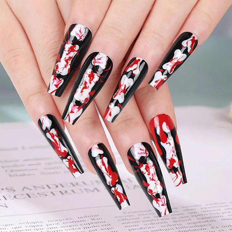 Halloween Inferno Press-On Nails