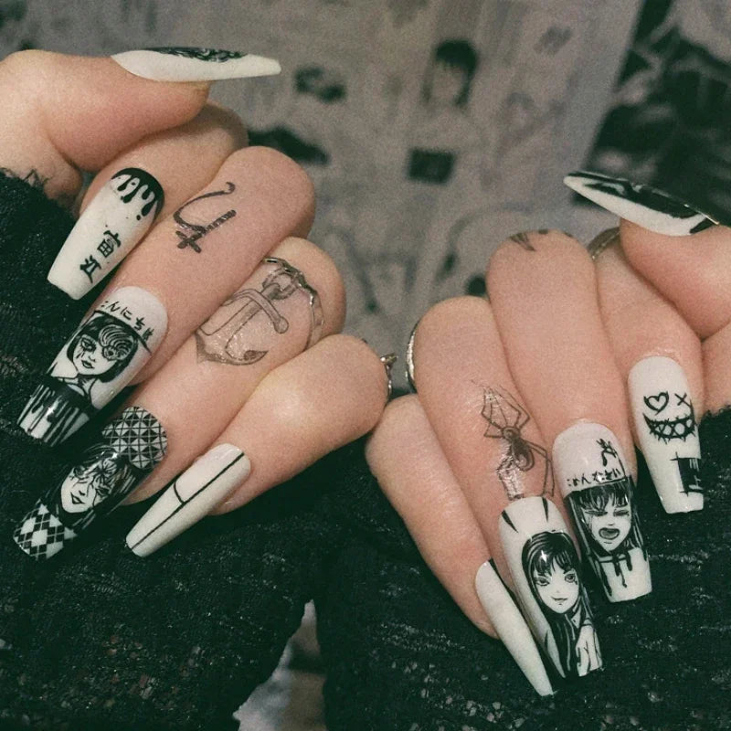 Halloween Inferno Press-On Nails
