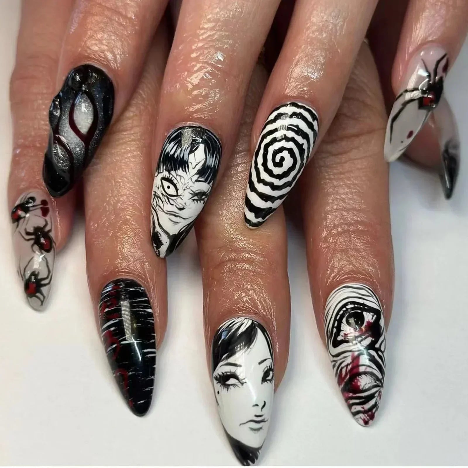 Halloween Inferno Press-On Nails