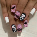 Pumpkin & Ghost Press-On Nails