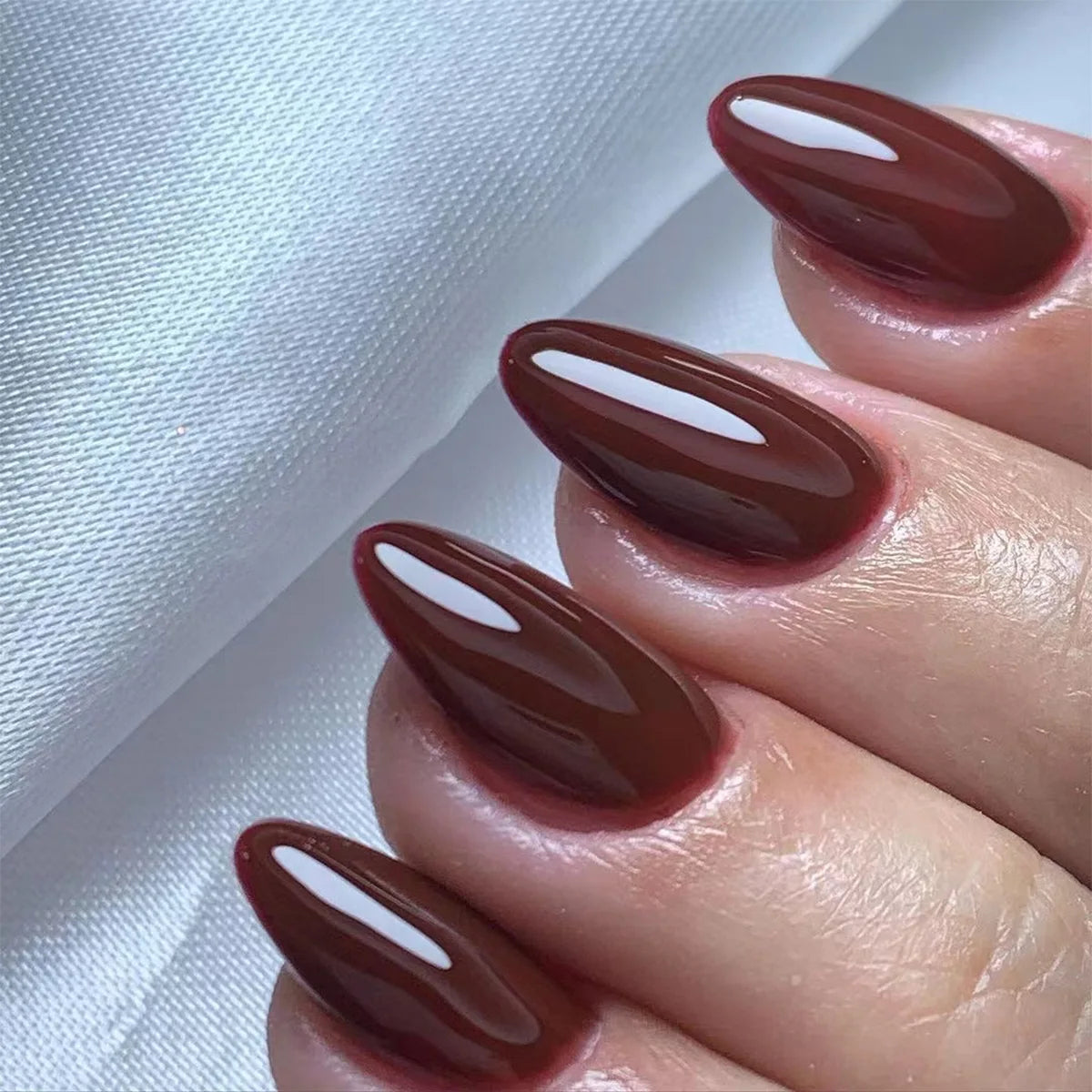 Glossy Acrylic Press On Nails