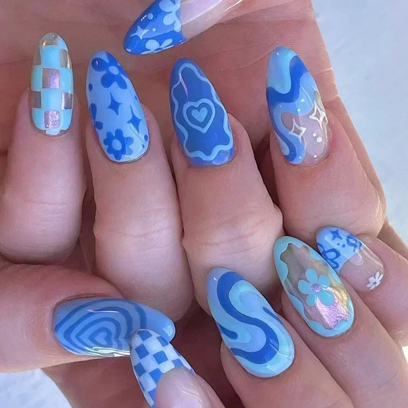 Stiletto Press-On Nails Set