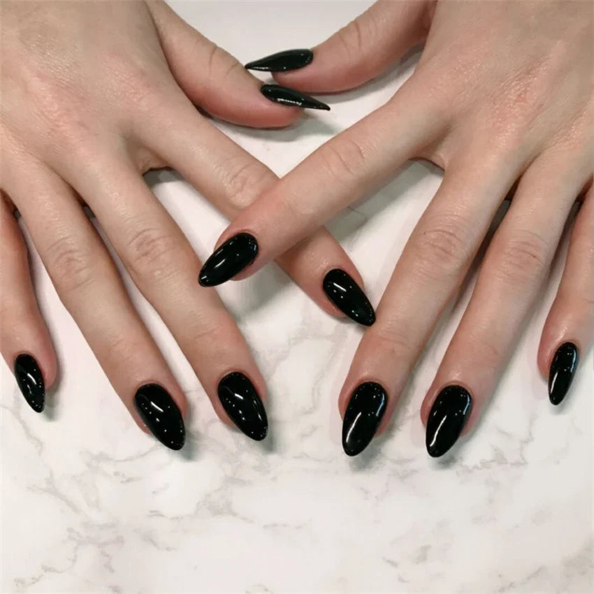 Glossy Acrylic Press On Nails
