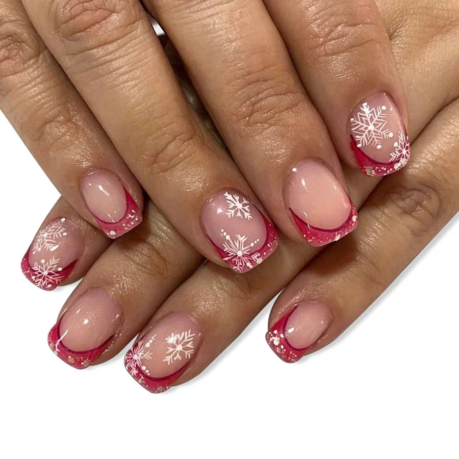 Vibrant Floral Fantasy Press-On Nails