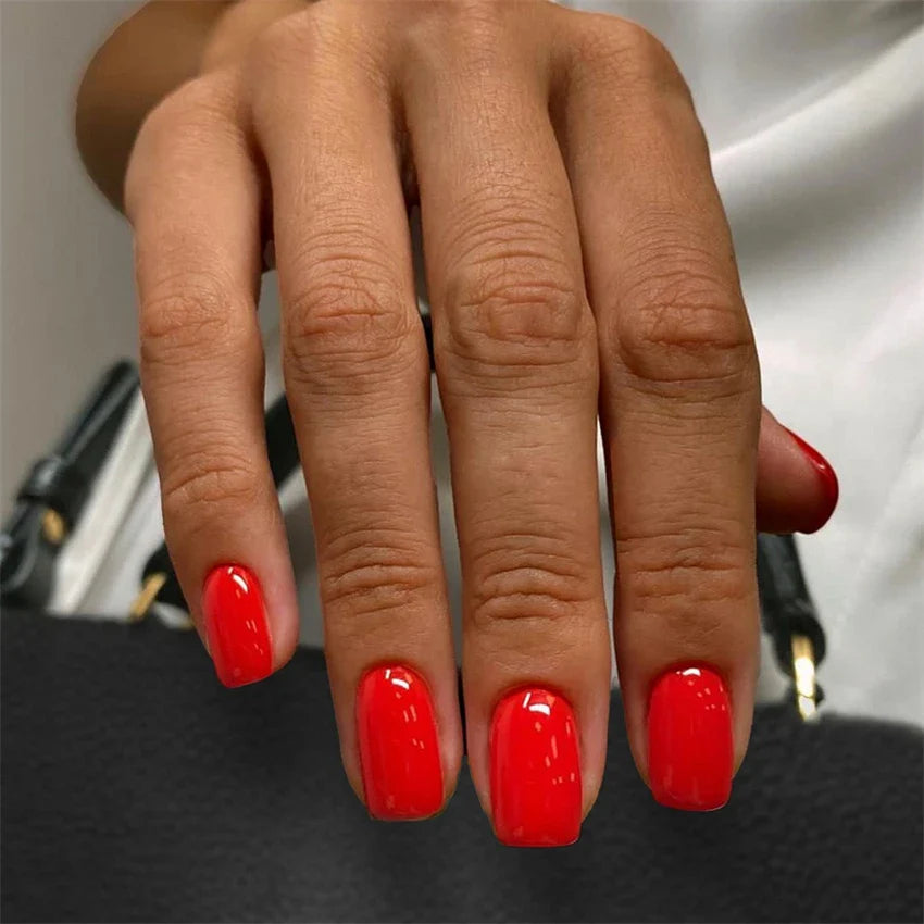 Glossy Acrylic Press On Nails