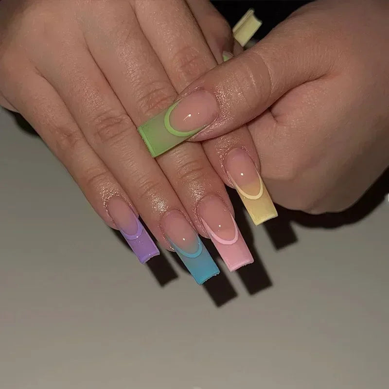 Coffin Press-On Nails