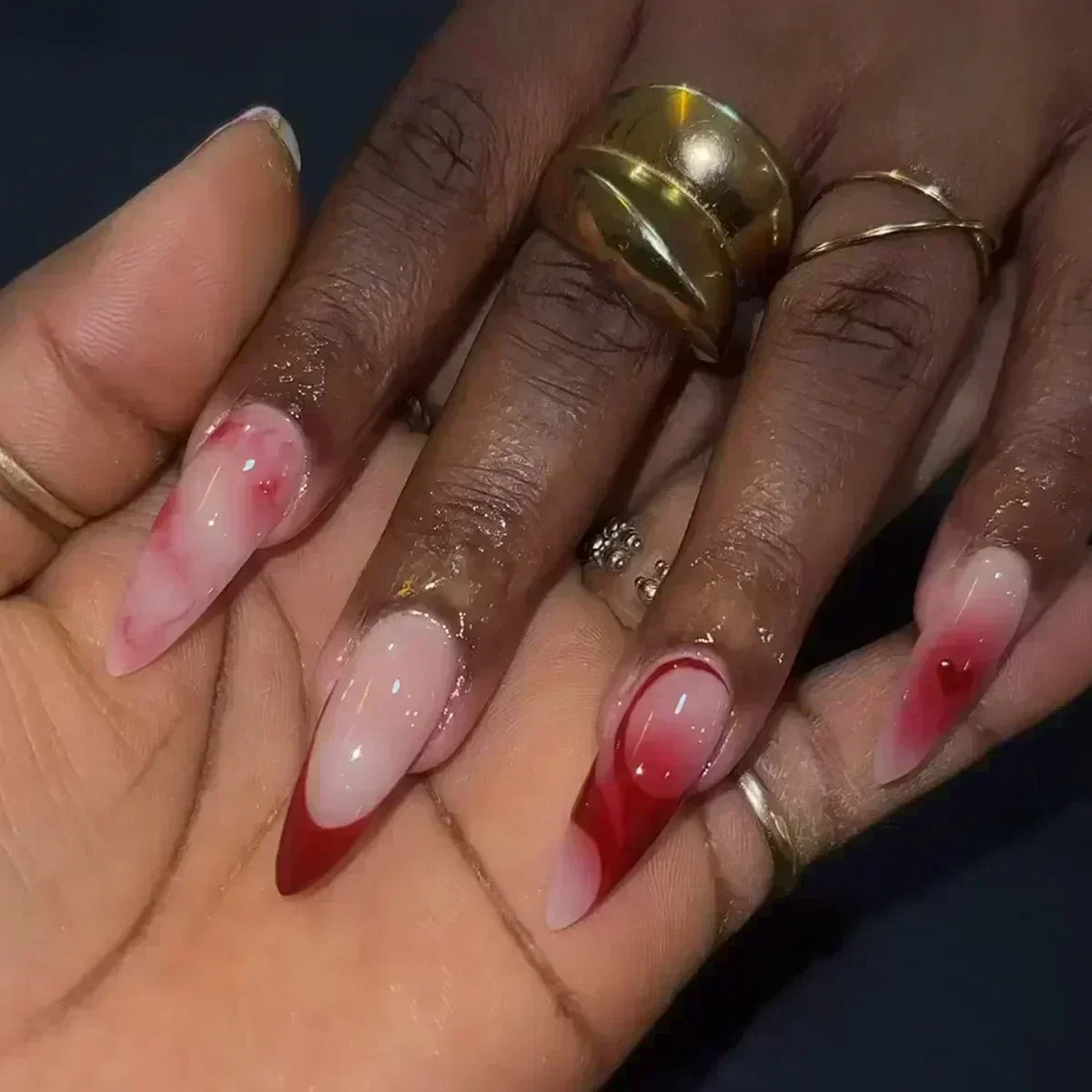 Stiletto Press-On Nails Set