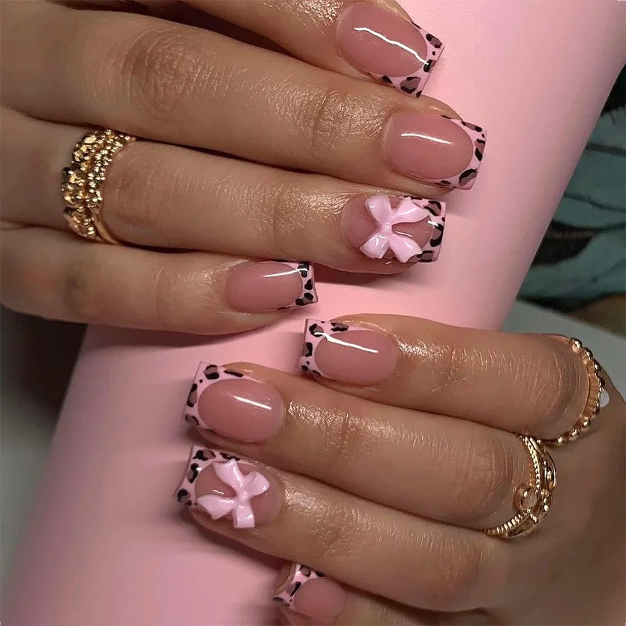 Vibrant Floral Fantasy Press-On Nails