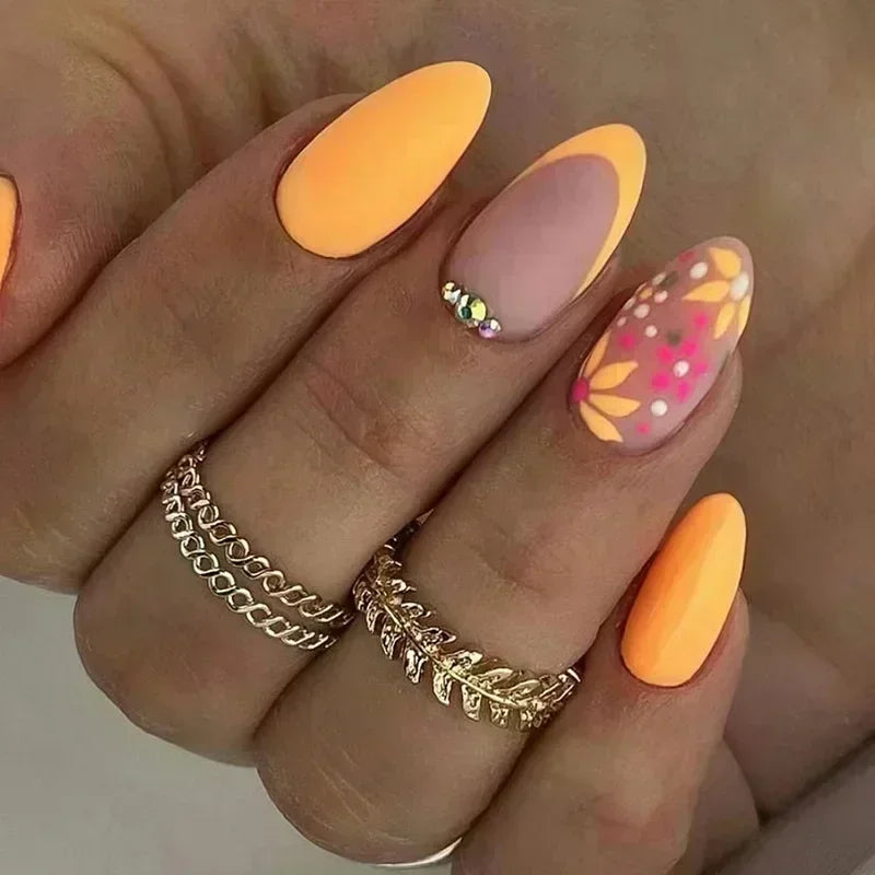 Stiletto Press-On Nails Set