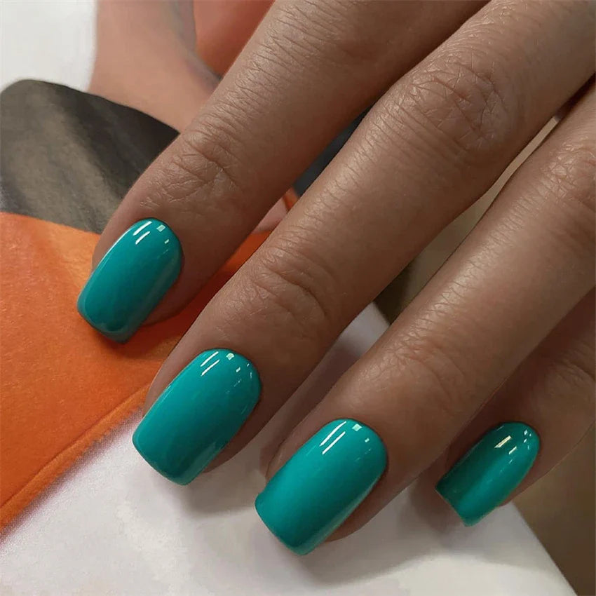 Glossy Acrylic Press On Nails