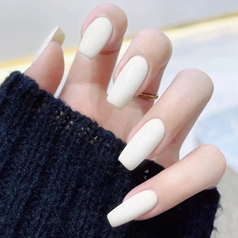 Glossy Acrylic Press On Nails