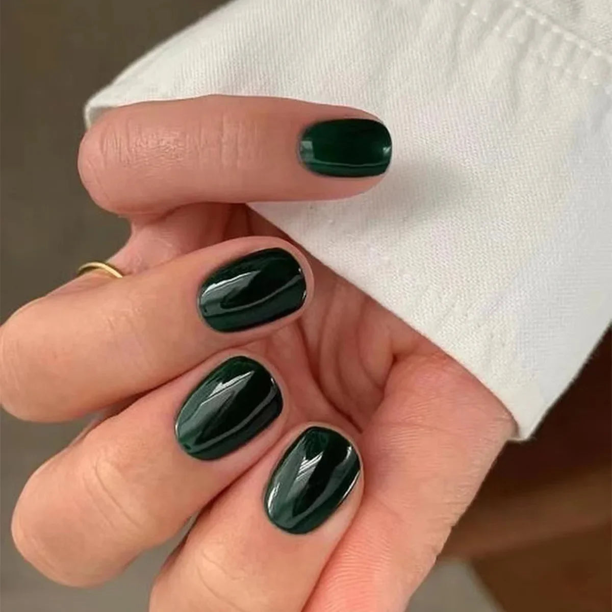 Glossy Acrylic Press On Nails