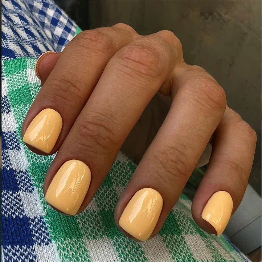 Glossy Acrylic Press On Nails