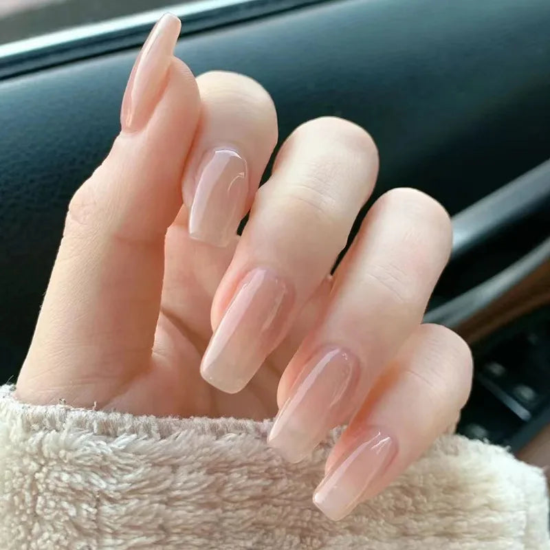 Glossy Acrylic Press On Nails