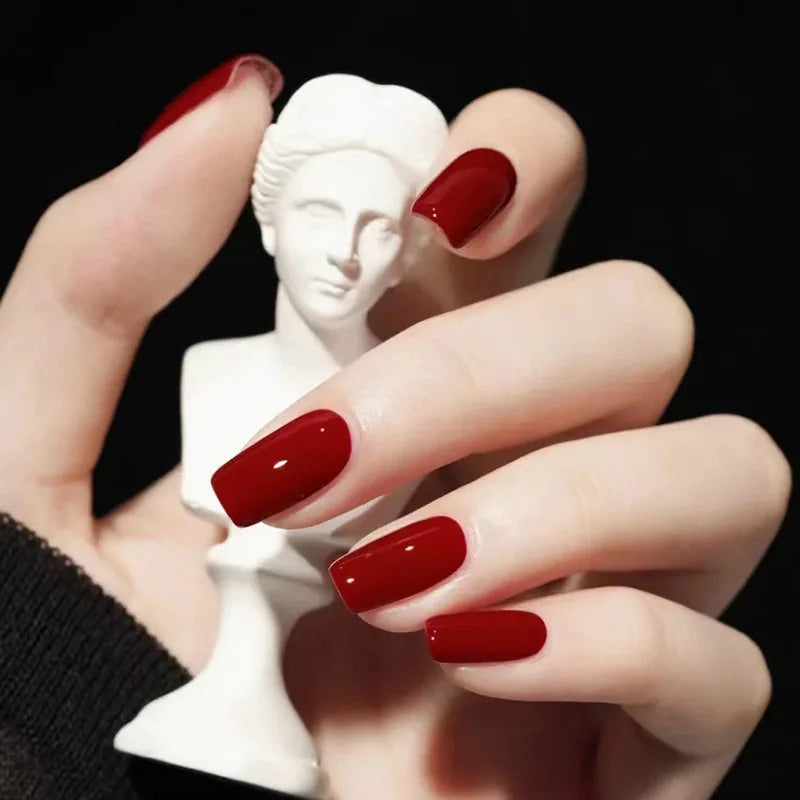 Glossy Acrylic Press On Nails