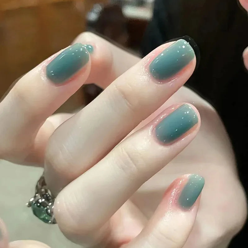 Glossy Acrylic Press On Nails