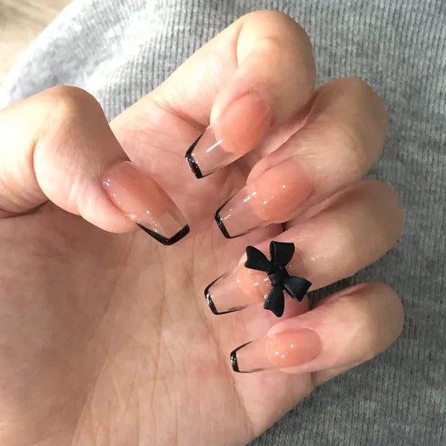 Blue Flame Love Press-On Nails