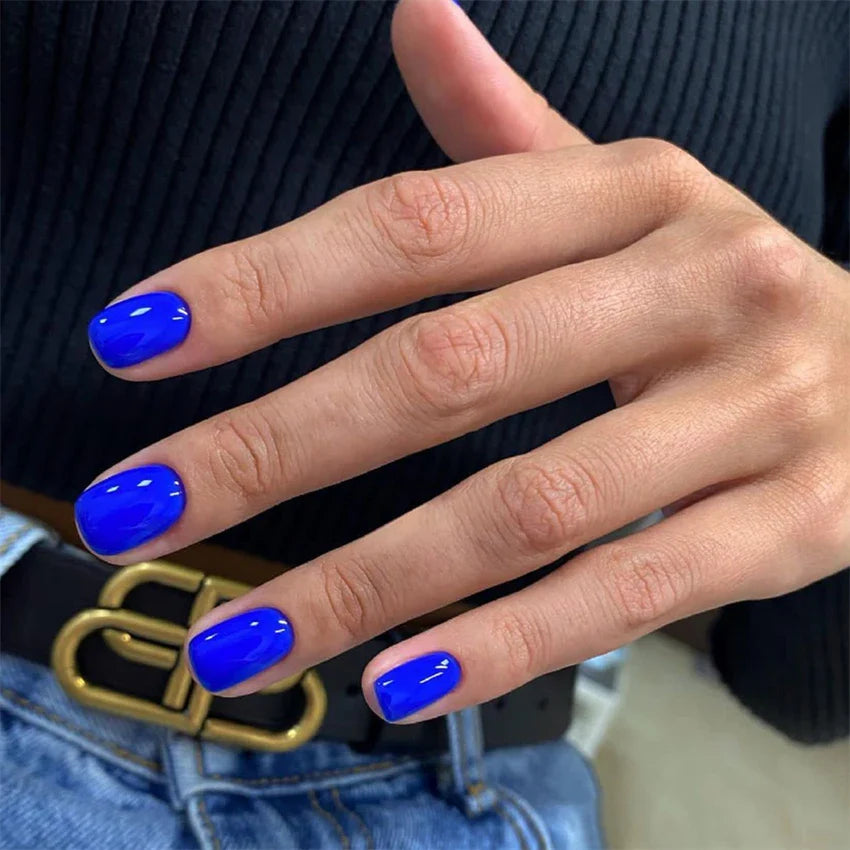 Glossy Acrylic Press On Nails