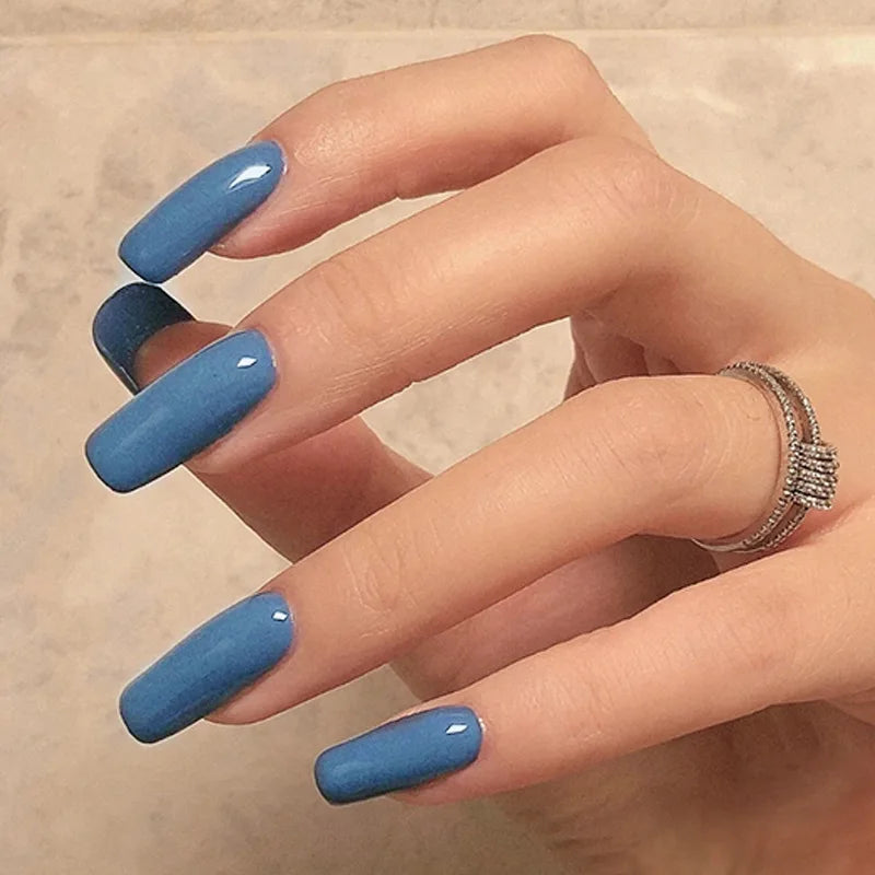 Glossy Acrylic Press On Nails