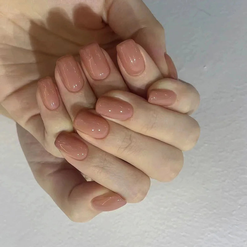 Glossy Acrylic Press On Nails