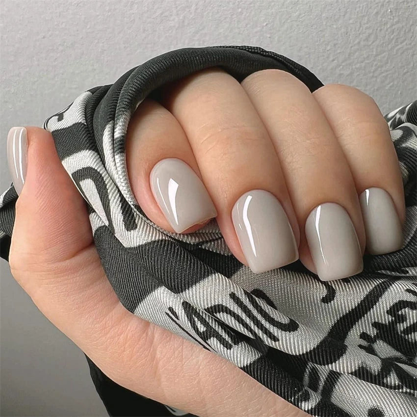 Glossy Acrylic Press On Nails