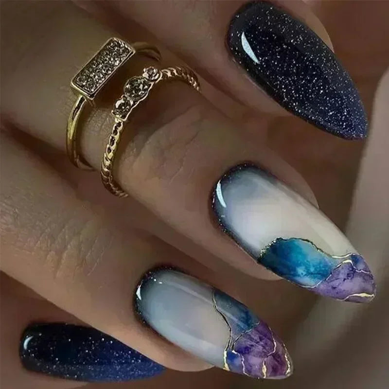 Stiletto Press-On Nails Set