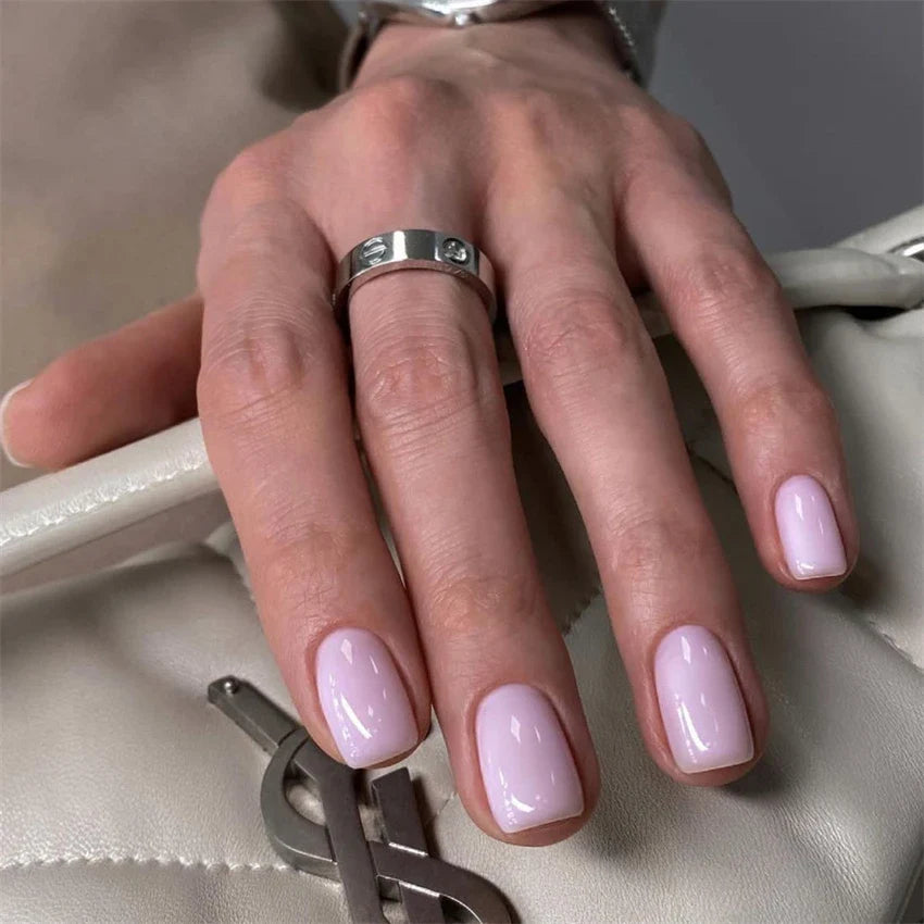 Glossy Acrylic Press On Nails
