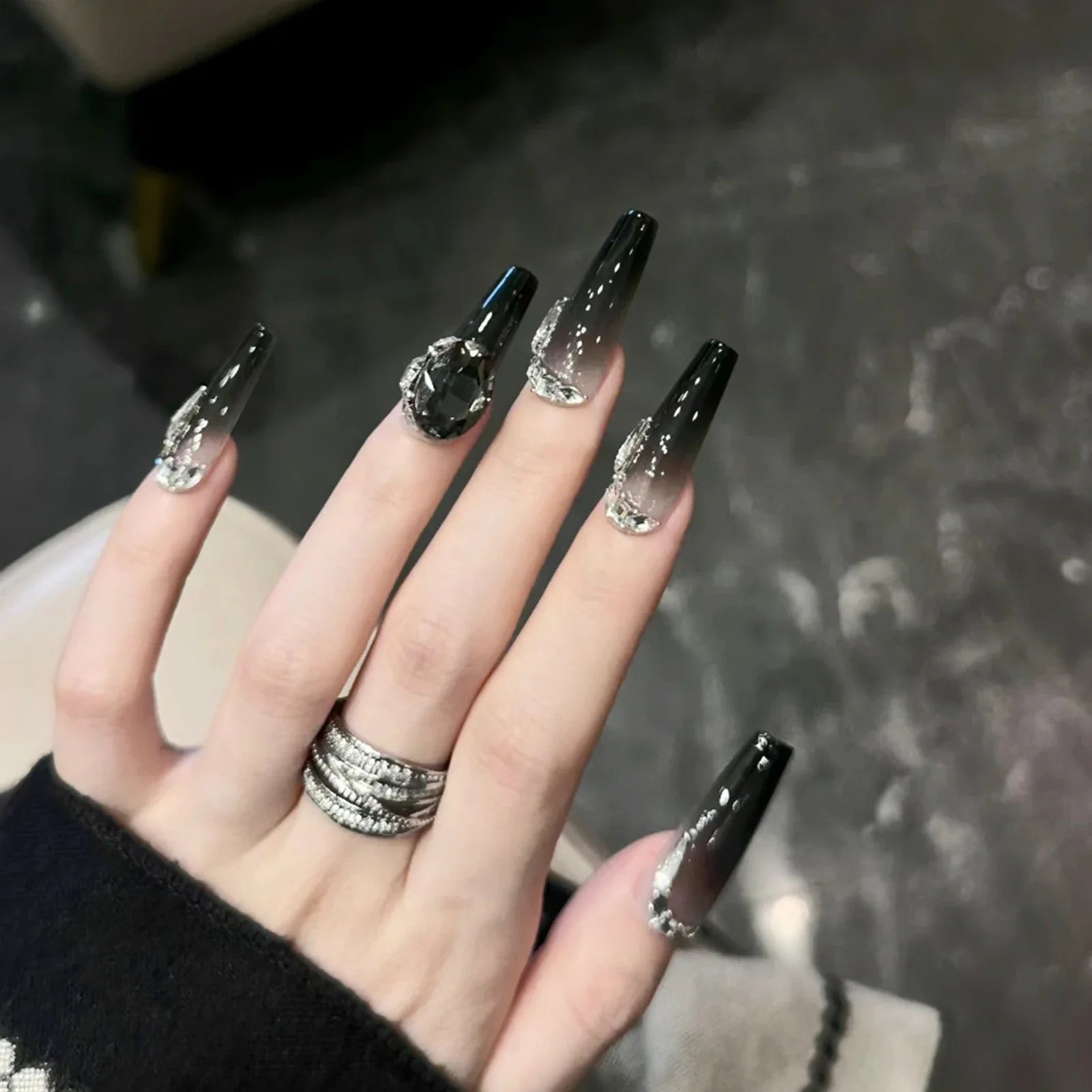 Y2K Star Press on Nails