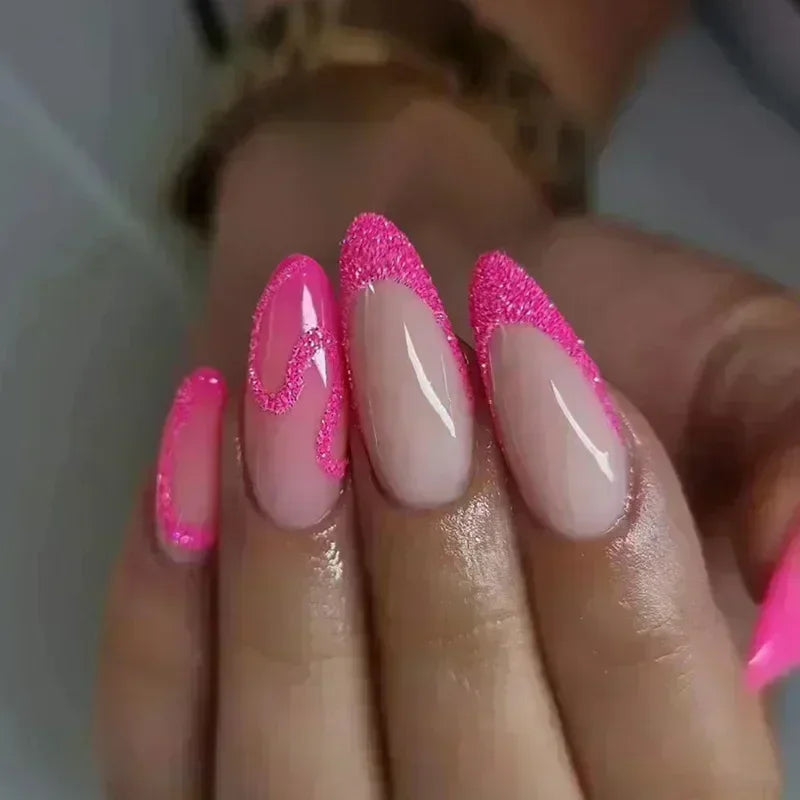Stiletto Press-On Nails Set
