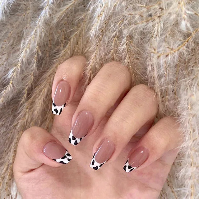 Blue Flame Love Press-On Nails