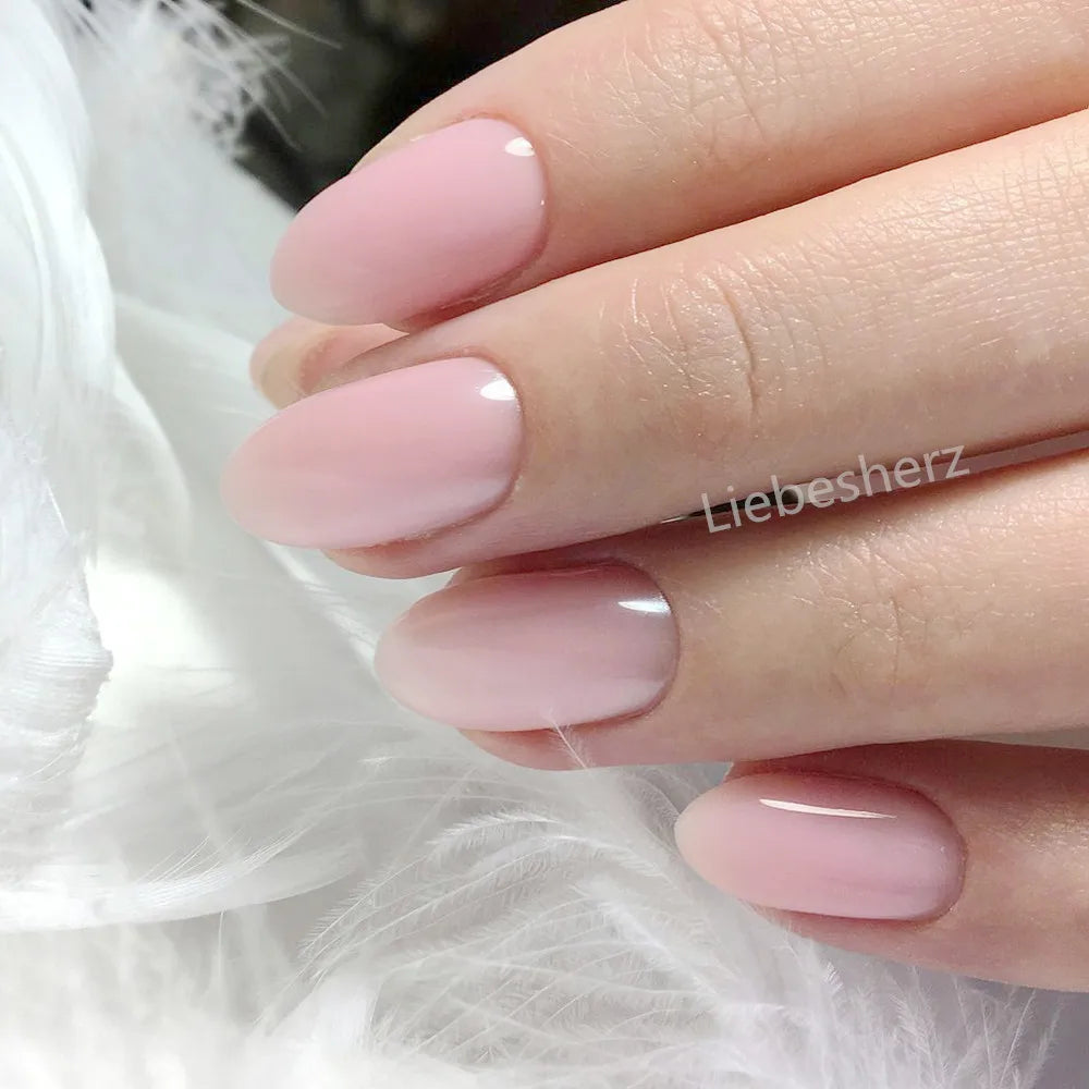 Shiny Wine Red Press-On Stiletto Nails