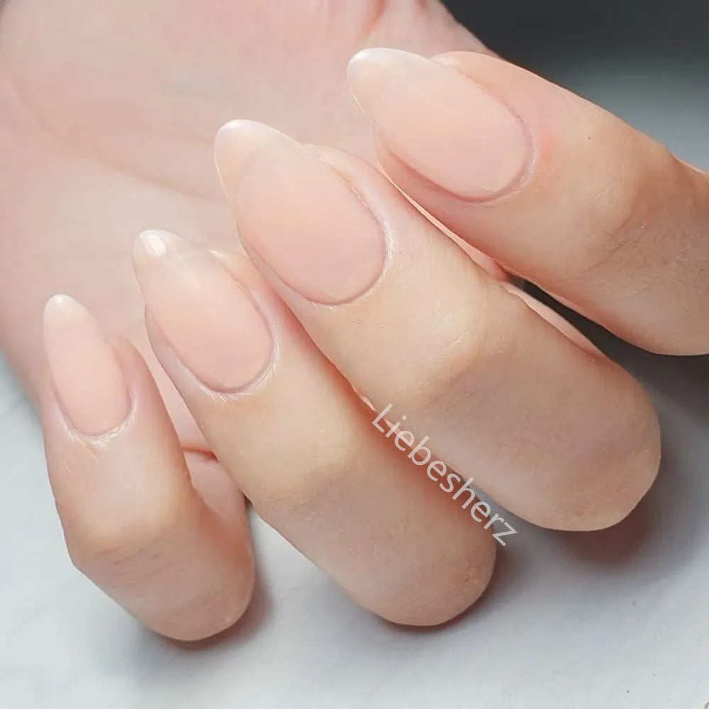 Shiny Wine Red Press-On Stiletto Nails