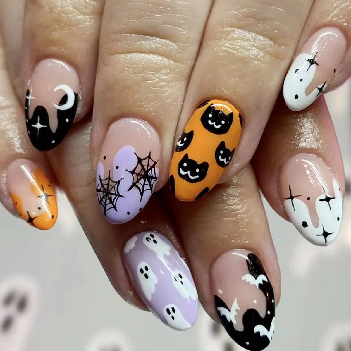 Skull-tastic Press-On Nails