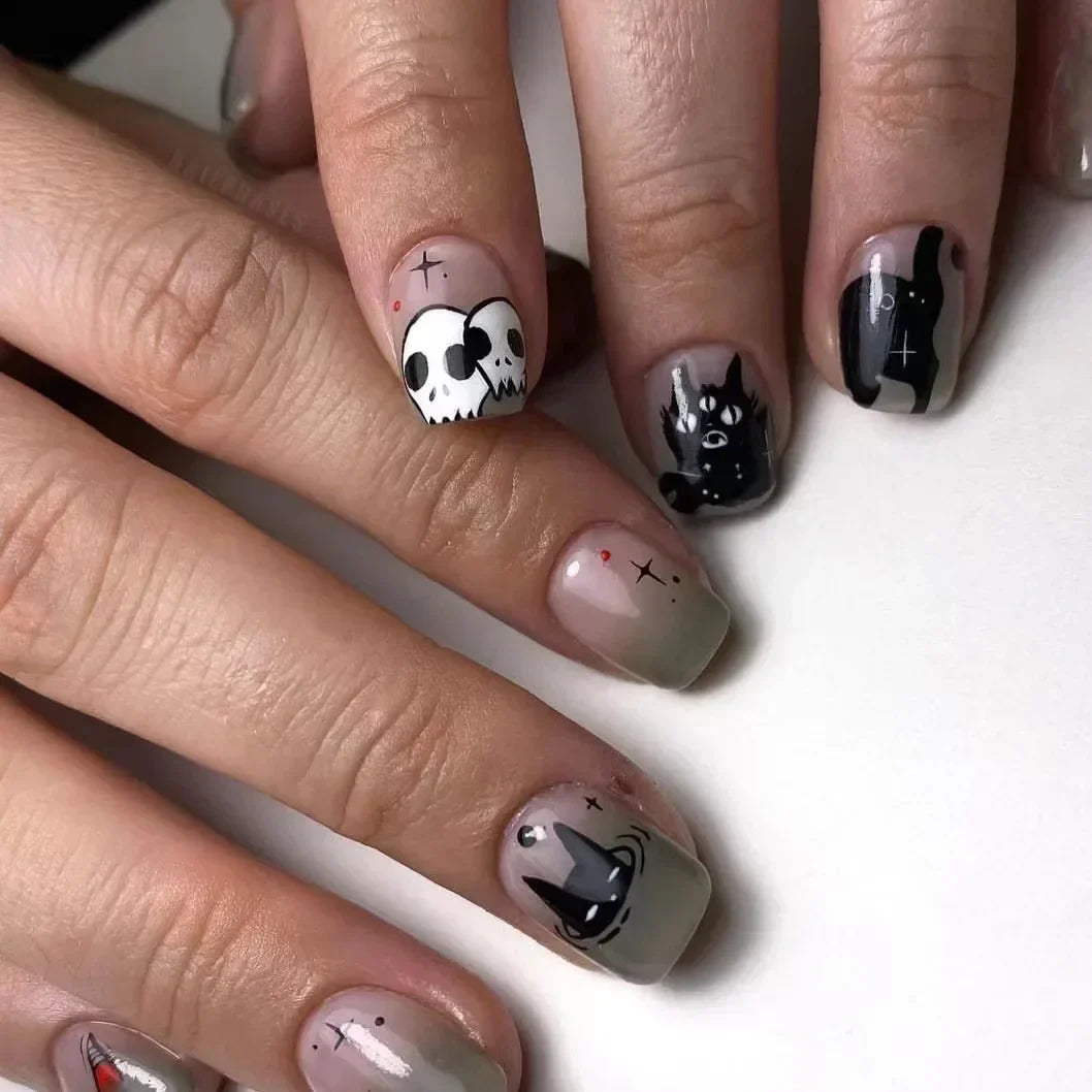 Spooky Press-On Nails